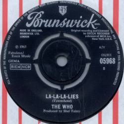 The Who : La-La-La Lies